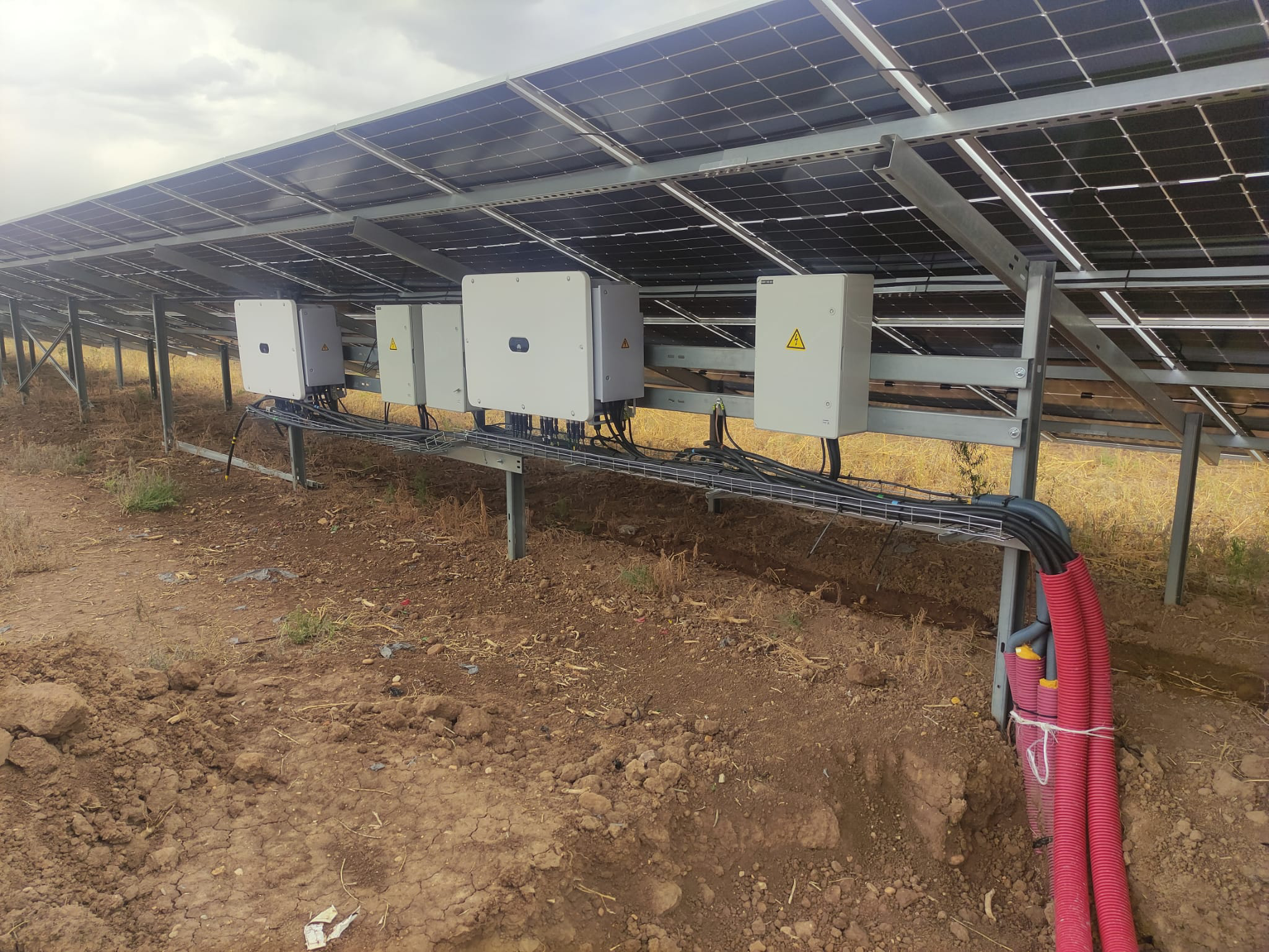 Cableado de la instalación fotovoltaica